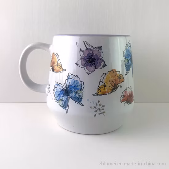 Оптовая торговля печатной фарфоровой наклейкой для пивных напитков, бочонком керамической пивной кружкой